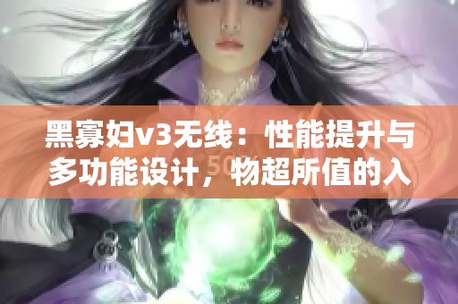 黑寡婦v3無線：性能提升與多功能設(shè)計，物超所值的入手選擇