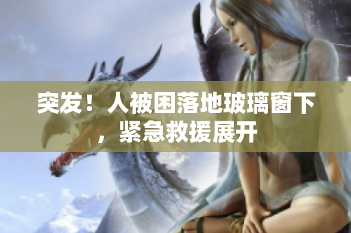 突發(fā)！人被困落地玻璃窗下，緊急救援展開