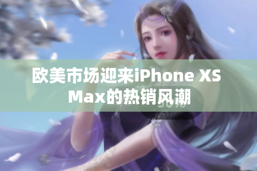 歐美市場(chǎng)迎來iPhone XS Max的熱銷風(fēng)潮