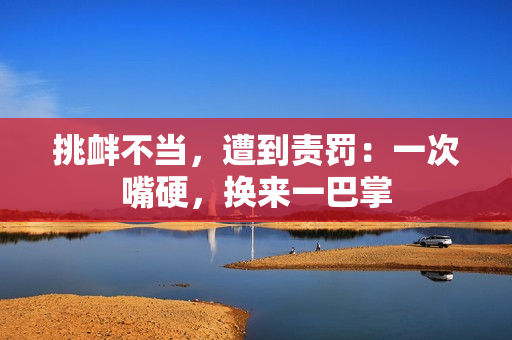 挑釁不當(dāng)，遭到責(zé)罰：一次嘴硬，換來一巴掌