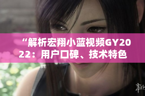 “解析宏翔小藍(lán)視頻GY2022：用戶口碑、技術(shù)特色與行業(yè)影響綜述”