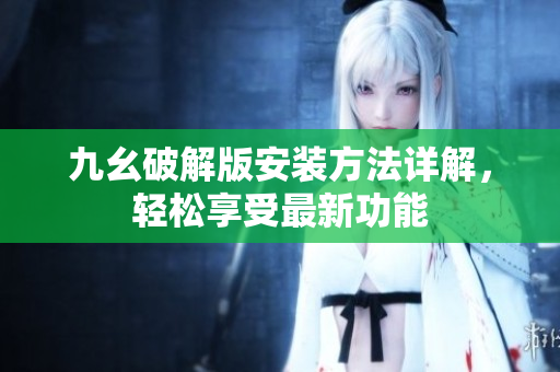 九幺破解版安裝方法詳解，輕松享受最新功能
