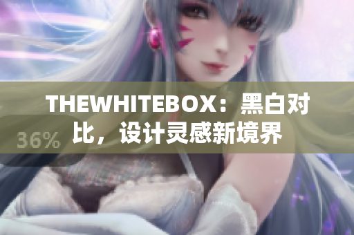 THEWHITEBOX：黑白對比，設計靈感新境界