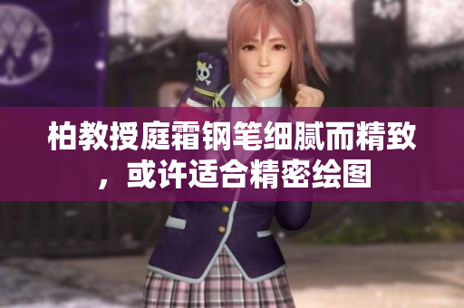 柏教授庭霜鋼筆細(xì)膩而精致，或許適合精密繪圖