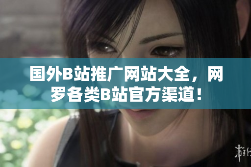 國(guó)外B站推廣網(wǎng)站大全，網(wǎng)羅各類(lèi)B站官方渠道！