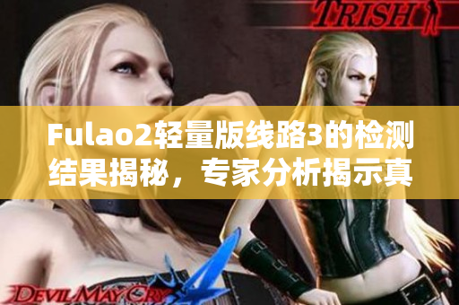 Fulao2輕量版線路3的檢測結(jié)果揭秘，專家分析揭示真相