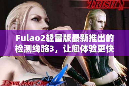 Fulao2輕量版最新推出的檢測線路3，讓您體驗更快速的網(wǎng)絡連接