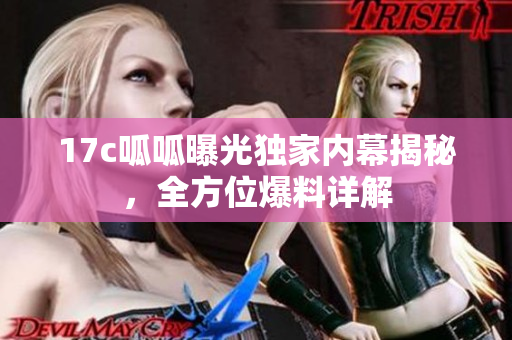 17c呱呱曝光獨(dú)家內(nèi)幕揭秘，全方位爆料詳解
