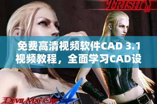 免費(fèi)高清視頻軟件CAD 3.1視頻教程，全面學(xué)習(xí)CAD設(shè)計(jì)技巧