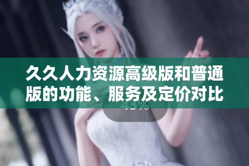 久久人力資源高級版和普通版的功能、服務(wù)及定價(jià)對比，哪個(gè)更適合你？