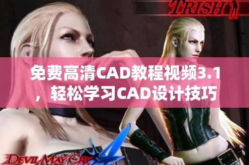 免費(fèi)高清CAD教程視頻3.1，輕松學(xué)習(xí)CAD設(shè)計(jì)技巧