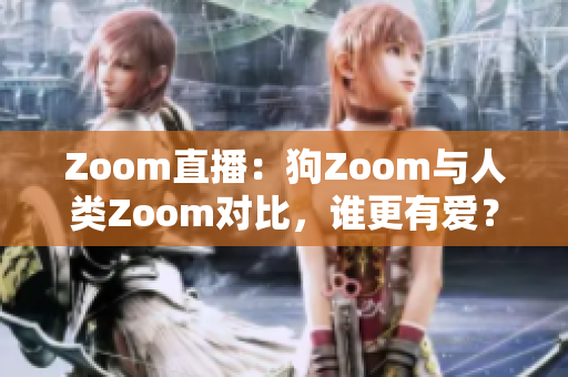 Zoom直播：狗Zoom與人類Zoom對比，誰更有愛？