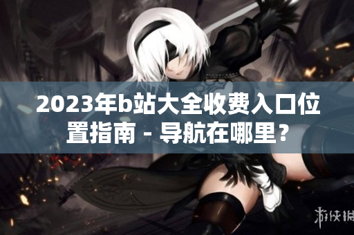 2023年b站大全收費(fèi)入口位置指南 - 導(dǎo)航在哪里？