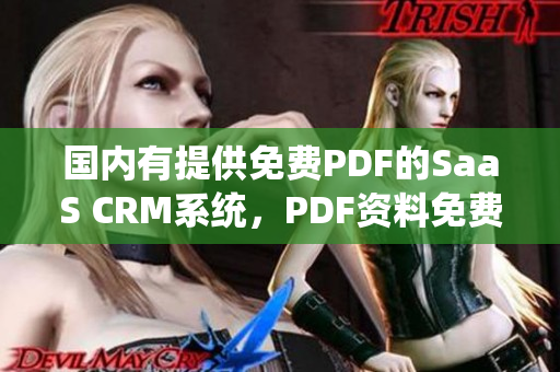 國內(nèi)有提供免費PDF的SaaS CRM系統(tǒng)，PDF資料免費獲取