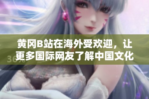 黃岡B站在海外受歡迎，讓更多國際網(wǎng)友了解中國文化和生活方式