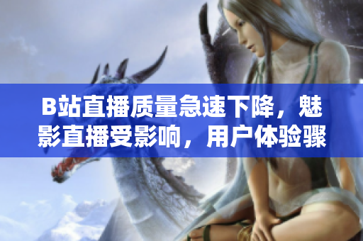 B站直播質(zhì)量急速下降，魅影直播受影響，用戶體驗驟降