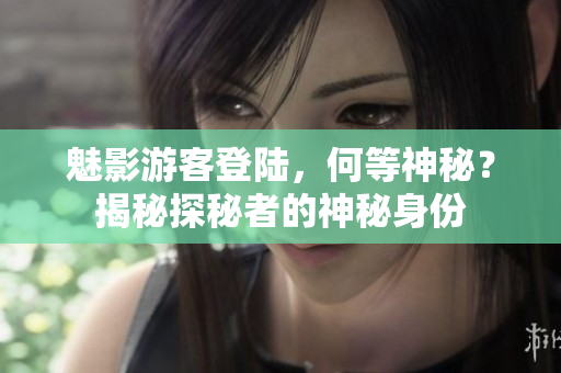 魅影游客登陸，何等神秘？揭秘探秘者的神秘身份