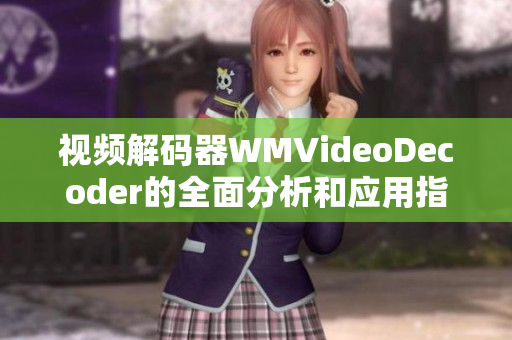 視頻解碼器WMVideoDecoder的全面分析和應用指南