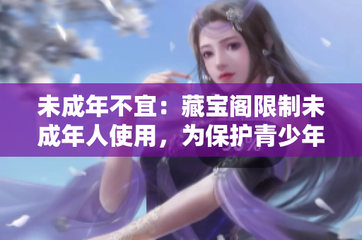 未成年不宜：藏寶閣限制未成年人使用，為保護(hù)青少年健康成長。