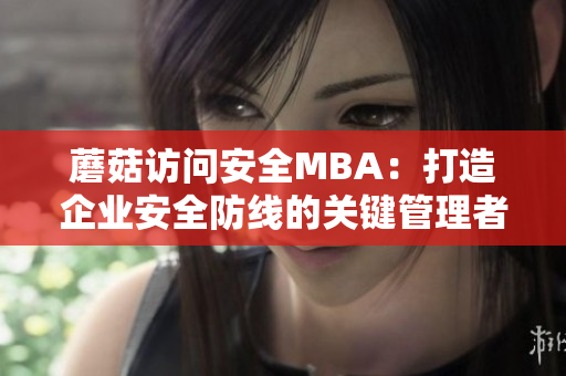 蘑菇訪問安全MBA：打造企業(yè)安全防線的關鍵管理者